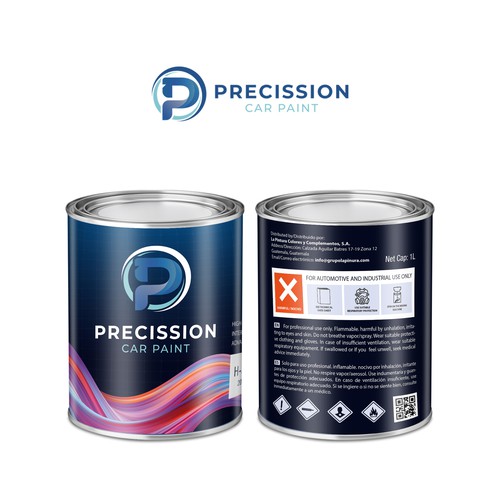 Label for Professional Automotive Refinish Products Design réalisé par creationMB