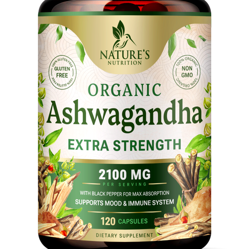 Ashwagandha Design Needed for Nature's Nutrition Design by Studio MH