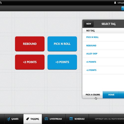 Create a stunning iPad design for a sports app Diseño de SoLoMAN