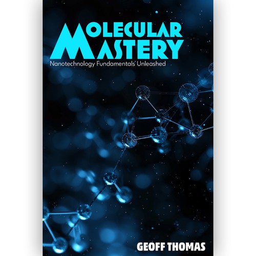 Create an eye-catching design for a first time author on the topic of nanotechnology. Design by RoundRectangles