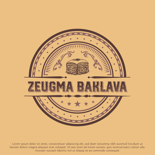 High quality Turkish baklava shops in Bosnia and Herzegovina Design von Kris1923