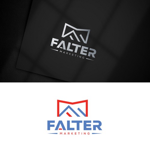 Falter Marketing Logo Design by Rhinodesigners79