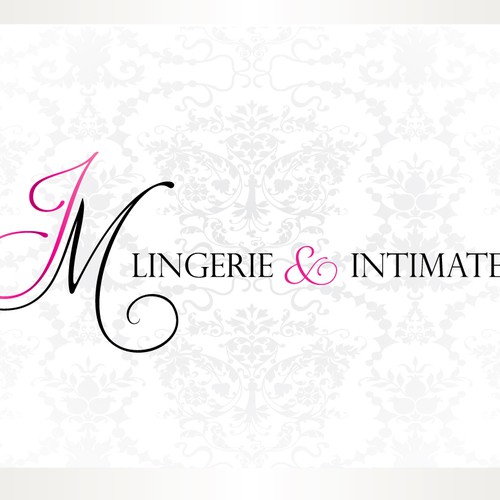 Create the next logo for jm lingerie and intimates Logo design