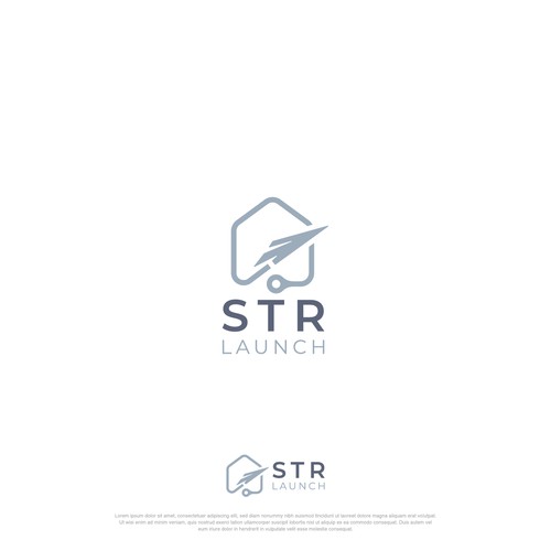 Short Term Rental SAAS Company Logo Design by Nick Camastra