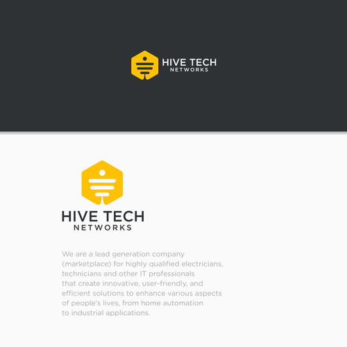 Hive Tech Networks Design von abde.sant®