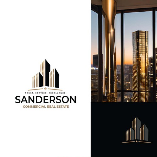 Bring the heat! - Sanderson Commercial Real Estate Logo & Website Diseño de Friendly Label