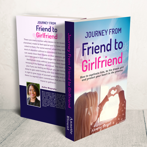 Design a book cover that is fun and playful to help single women experience love beyond friendship Design by LAYOUT.INC