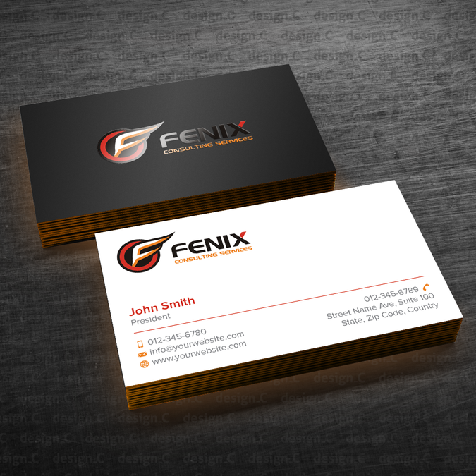 Classy Business Card with a Side of Funk!! Sinatra meets ...