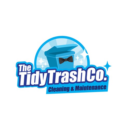 Design Clean Trash Can company Logo Design Contest por Hanamichie