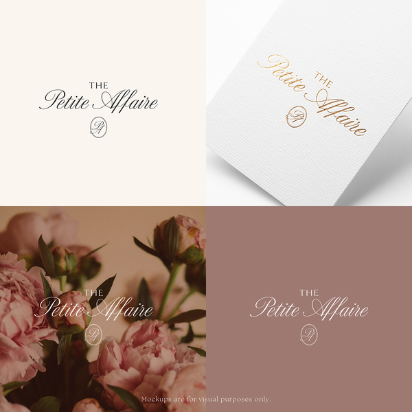 The Petite Affaire logo design