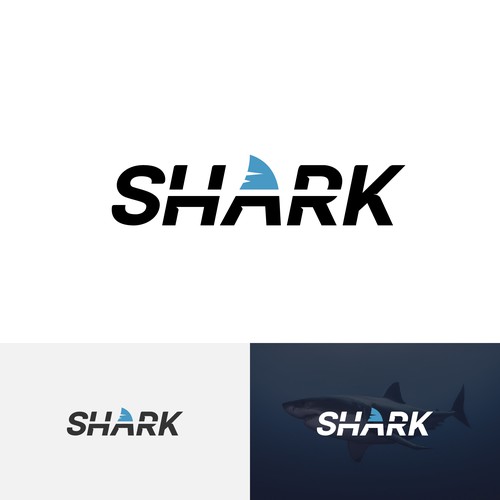 Designs Shark Tennis String Logo Logo design contest