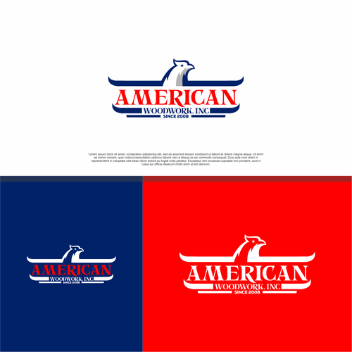 American Woodwork news a new logo Design by DLVASTF ™