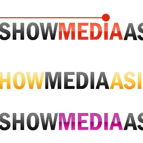 Creative logo for : SHOW MEDIA ASIA Diseño de acegirl
