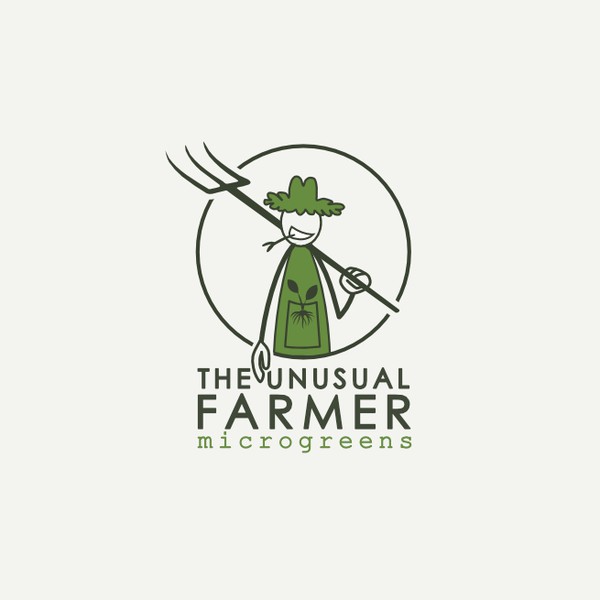 Design by ArtLev titled "concept logo for farm"