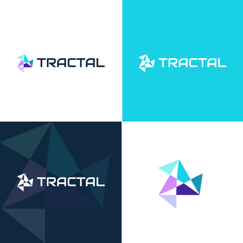 Tractal Logo and Branding Design by MariaDias