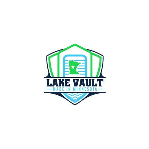 Designs Up North, Lake Life Storage box brand Logo design contest