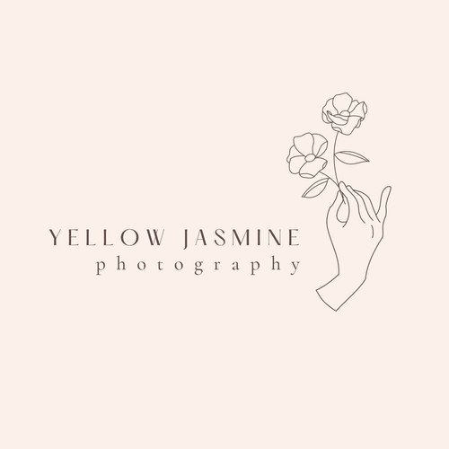 Yellow Jasmine Photography Logo Design Design réalisé par aybikekcbs