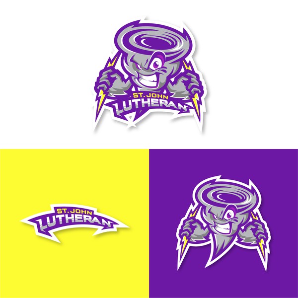 Finalist in the contest for the St. John Lutheran School logo