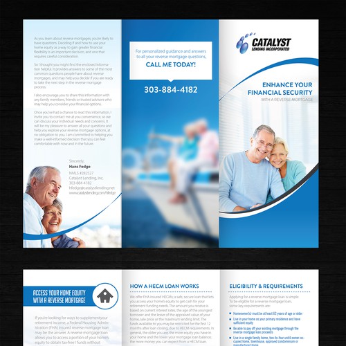 Simple and Cozy Retirement Brochure Design by Arttero