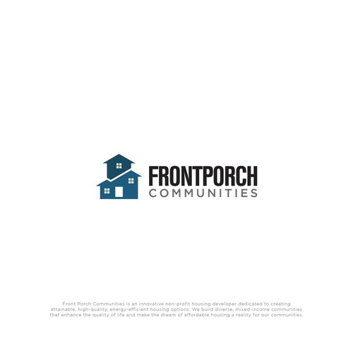 Front Porch Communities - A Not For Profit housing developer with a community focus Design réalisé par RaccoonDesigns®