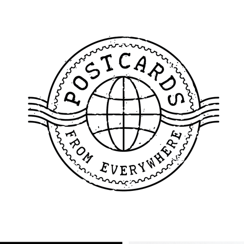 Postcards from Everywhere Logo Design by Branka lvdl