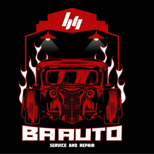 For Auto Repair Shop, looking for a cool auto related design to use with our logo for a t-shirt design.  Abstract prefer Design by Das Dipto