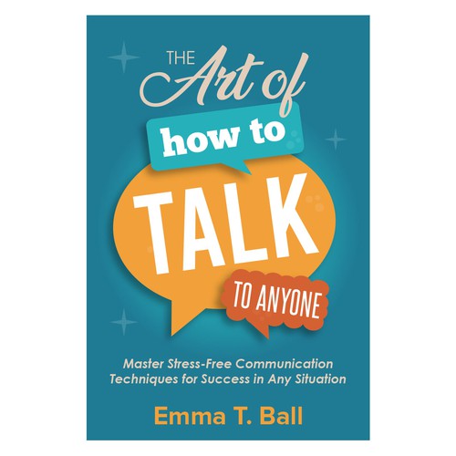 eBook cover for The Art of How to Talk to Anyone Design by qwerty4