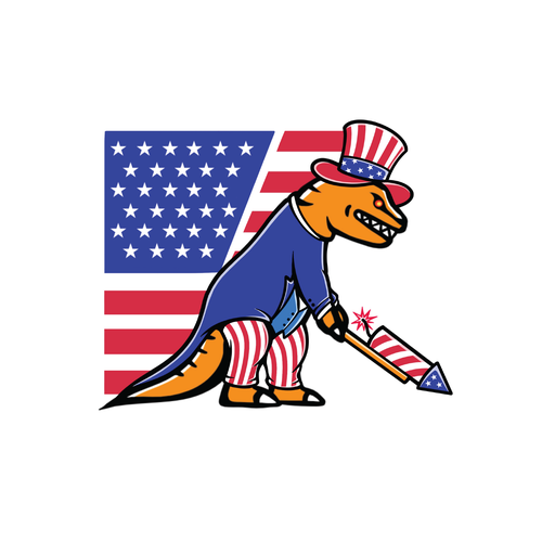 Jovi MingさんのFourth of July Themed Logoデザイン