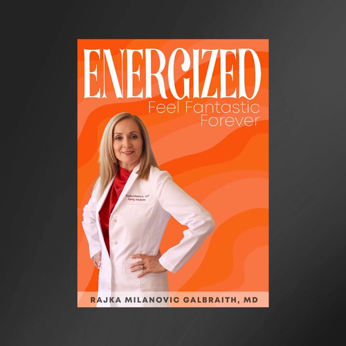 Design a New York Times Bestseller E-book and book cover for my book: Energized Design por namanama