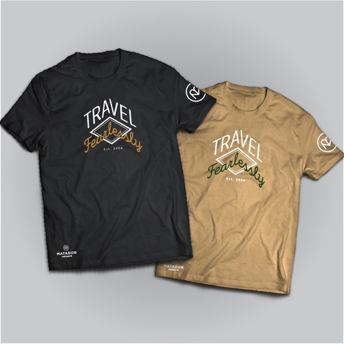 Shirt design for travel company! Design by SS Art & Designs