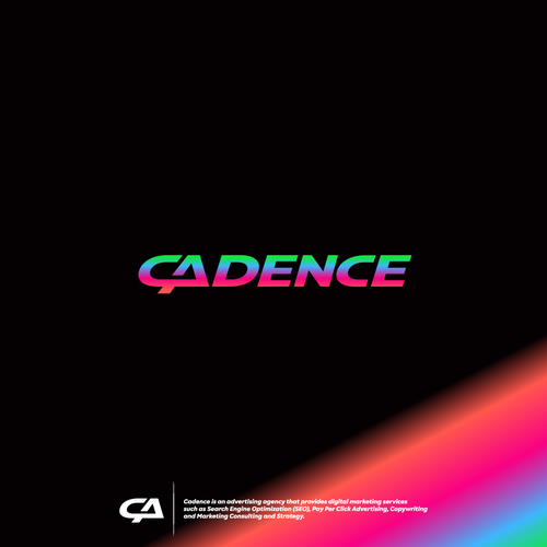 Logo for "Cadence" Marketing Agency! Design by ΣΔΣ