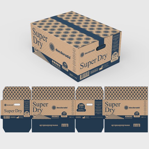 Designs | docdorado superdry cartonage | Product packaging contest