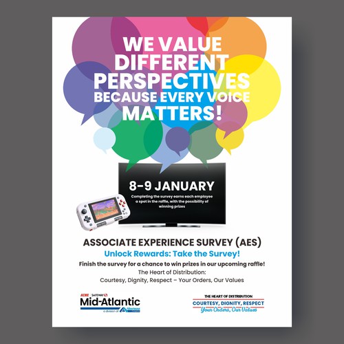 Acme Survey Need 100% Participation Design by YaaFattaah.YaaRazzaaq