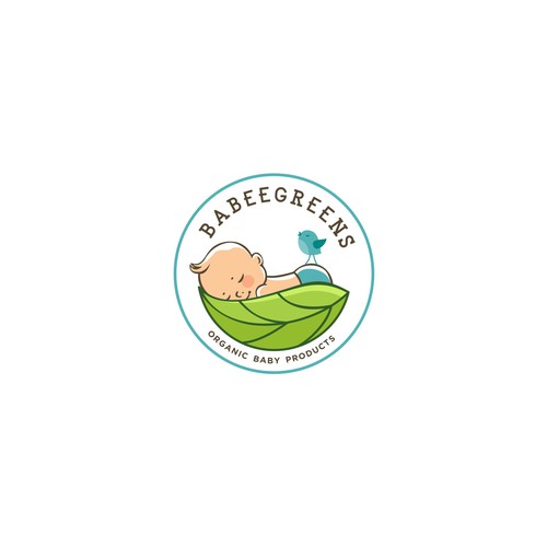 Logo Design for a Unique Organic Baby Products Company (Babee Greens) Design by ms.logolady