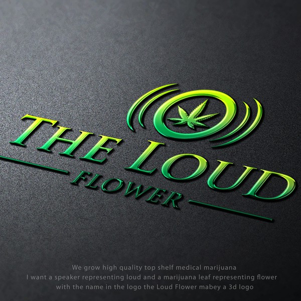 Design by ShujaQ titled "Winning Entry for logo Contest The Loud Flower"