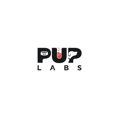 Pup Labs Logo Design Design by WebSky☁️