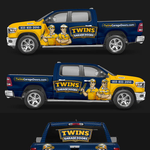 Designs Garage Door Company Vehicle Wrap Car, truck or van wrap contest