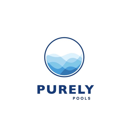 Design a logo which appeals to pool-owners, in search of a pool cleaning company! Design by IradaGami