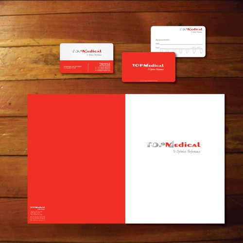 New stationery wanted for TOP Medical Design por andutzule