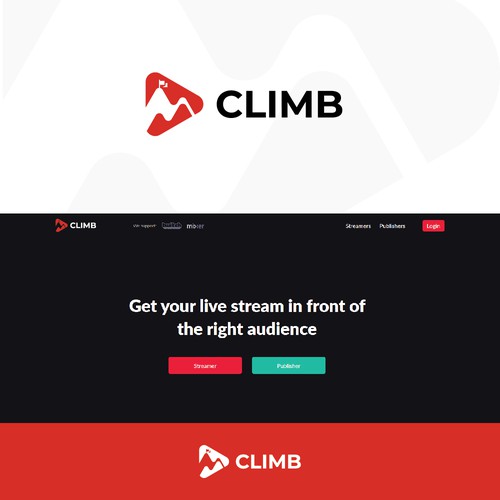 Logo redesign for live stream promotion network Design by Mirza Yaumil