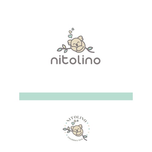 "Playful logo design for a sustainable children toys brand" Design by alita.design