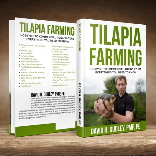 Tilapia Farming - Book Cover Design by studio02