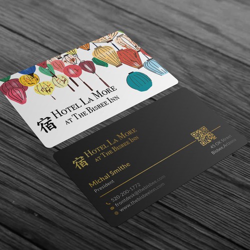 Business Card for Boutique Hotel Design by Roni_