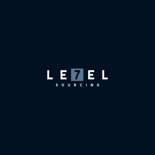 Level 7 Sourcing needs a cool / powerful logo which speaks to its awesomeness :) Design réalisé par putri4RTa