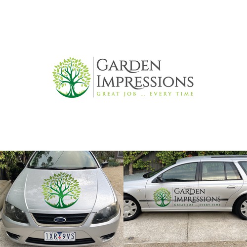 Design a modern logo for a landscaping business. Design by Creative P