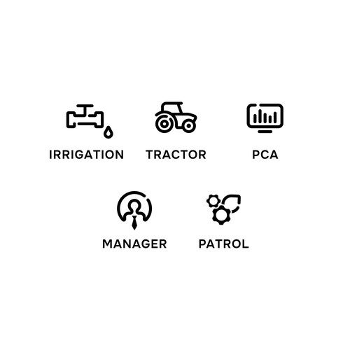 icons for software products Design by H4R1S