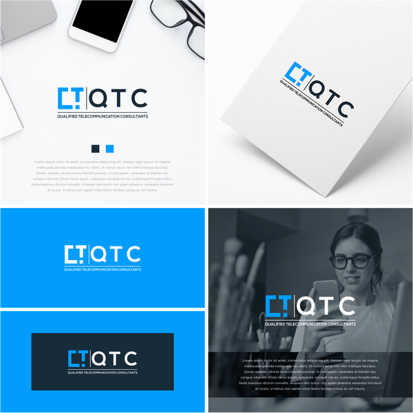 Design by Berkahilah titled "Qualified Telecommunication Consultants"