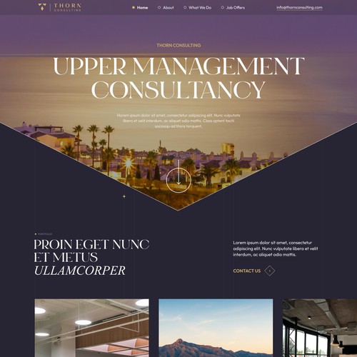 Design for consultant company in Marbella Design by sokolskiyDesign