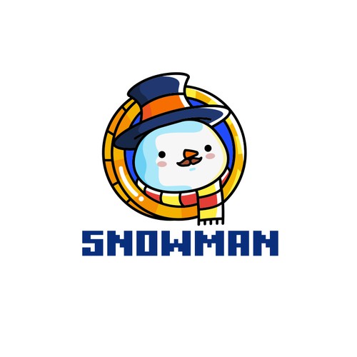 Logo and Brand Identity with a Snowman for a new digital currency Design by Miniverso