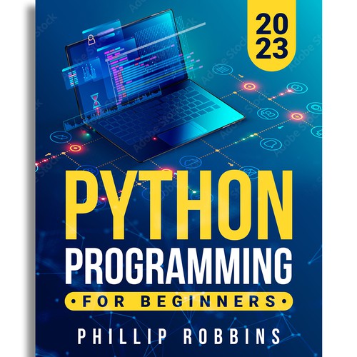 Python Programming Cover Ontwerp door Evocative ✘